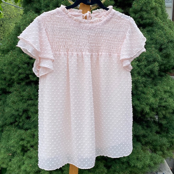 Powder pink blouse - Picture 1 of 2